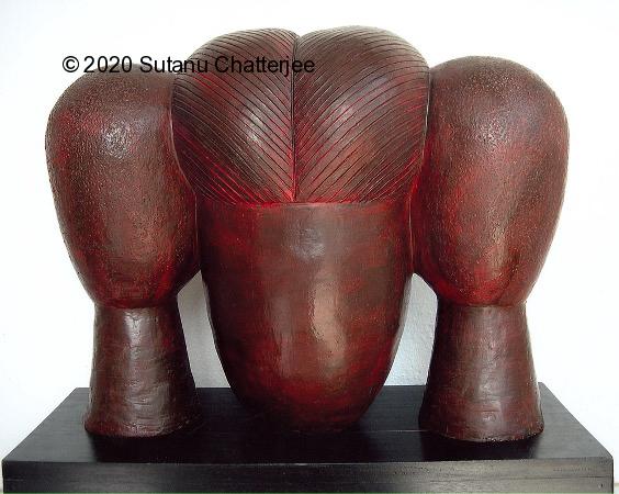 Terracotta Sculpture - Visual arts - Sutanu Chatterjee - Indian Sculptor